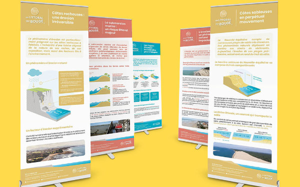 Création de l'identité visuelle d'une campagne de communication à l'initiative de L'E.C.O.L.E de la mer